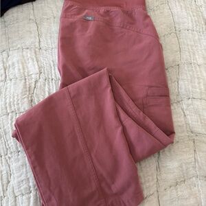 Figs Mauve Kade Cargo high waisted XXL
